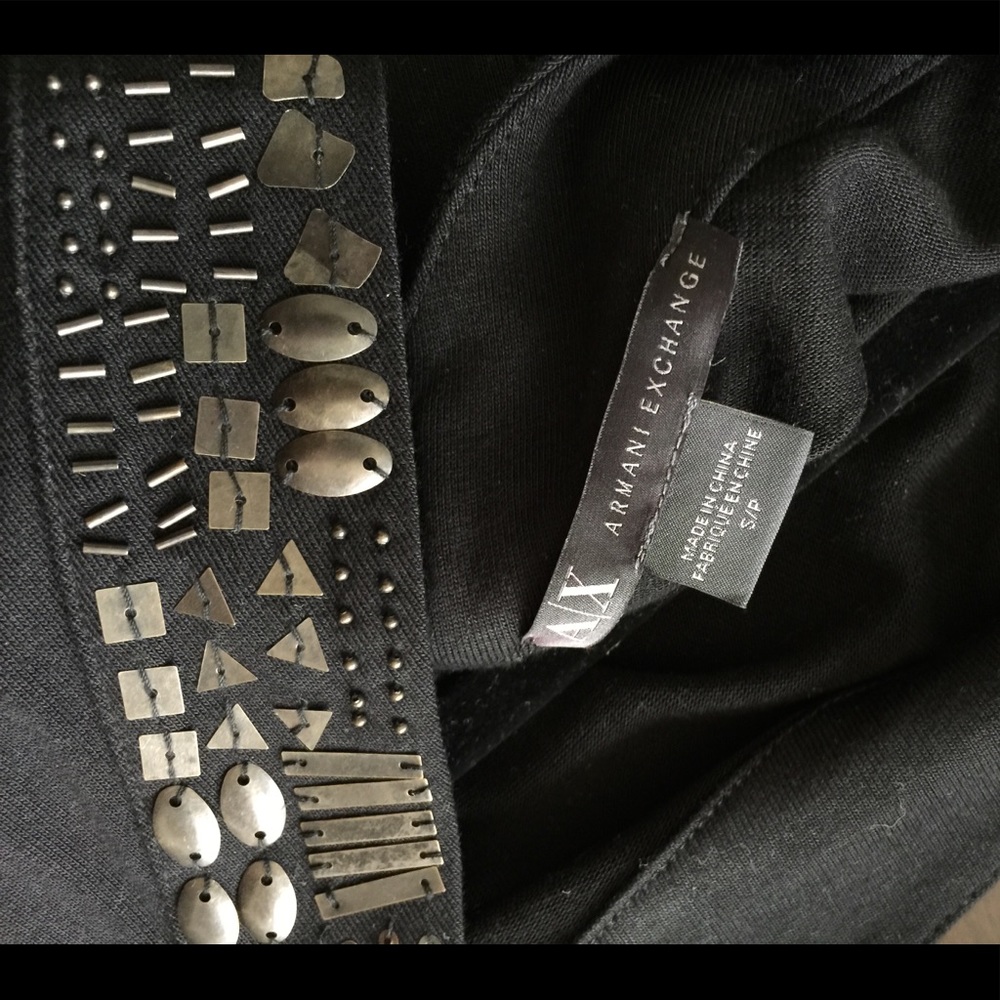 A/X Armani exchange black dress